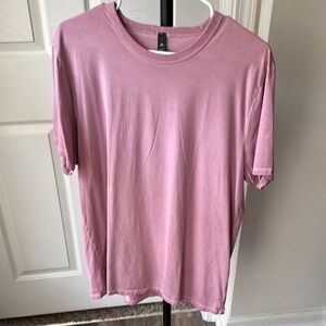 Lululemon Athletica Mauve Crew Neck Tee